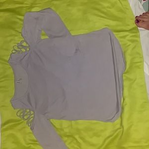Cold shoulder top